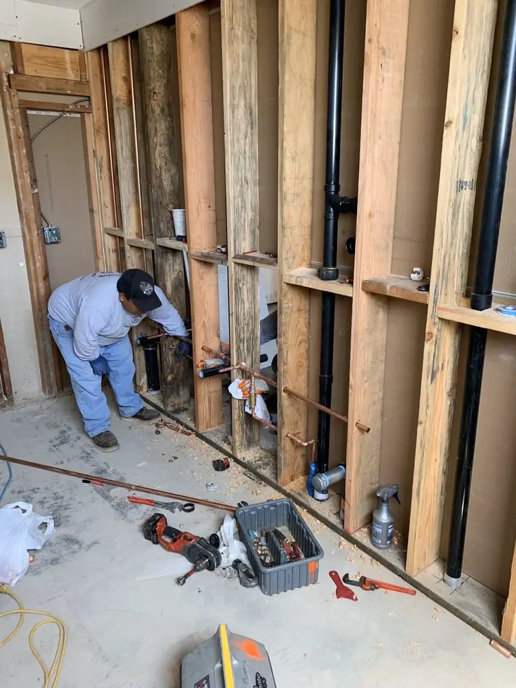 Commercial rough-in plumbing for Trenchless Sewer Repair in Brookhaven